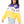 Licensed LSU Quarter Zip Colorblock Sweatshirt- (Women's)