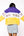 Licensed LSU Quarter Zip Colorblock Sweatshirt- (Women's)