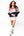 Licensed Ole Miss Quarter Zip Colorblock Sweatshirt-(Women's)