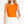 Game Day Ruffle Cable Sweater Top- Orange