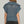 Collared Half Zip Sweater Vest Top- Dusty Blue