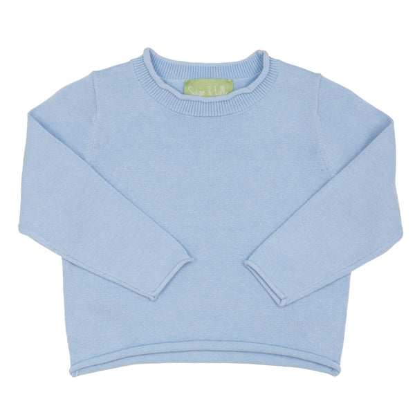 Baby Blue Rollneck Sweater