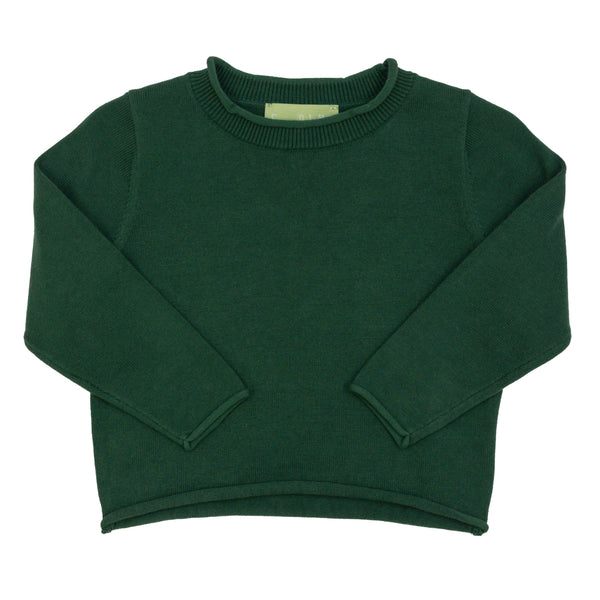 Hunter Green Rollneck Sweater