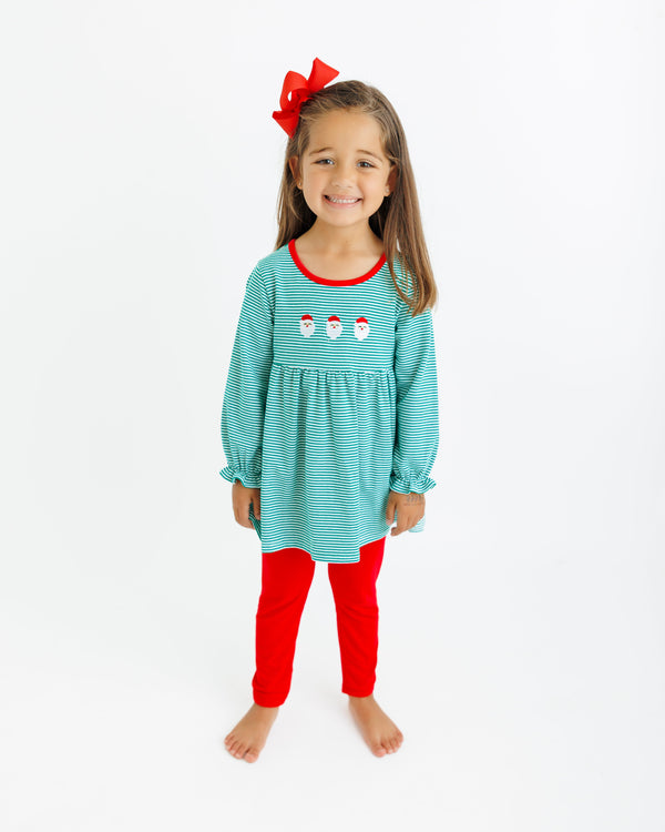 Santa Ruffle Pants Set