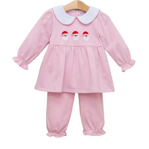 Santa Trio Bloomer Pant Set