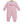 Santa Trio Romper- Pink