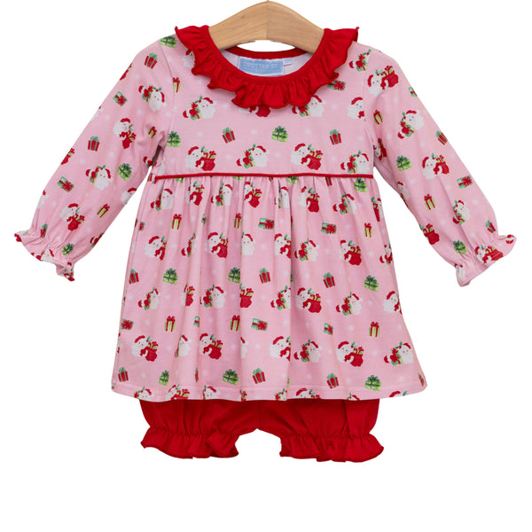 Santa's Workshop Bloomer Set