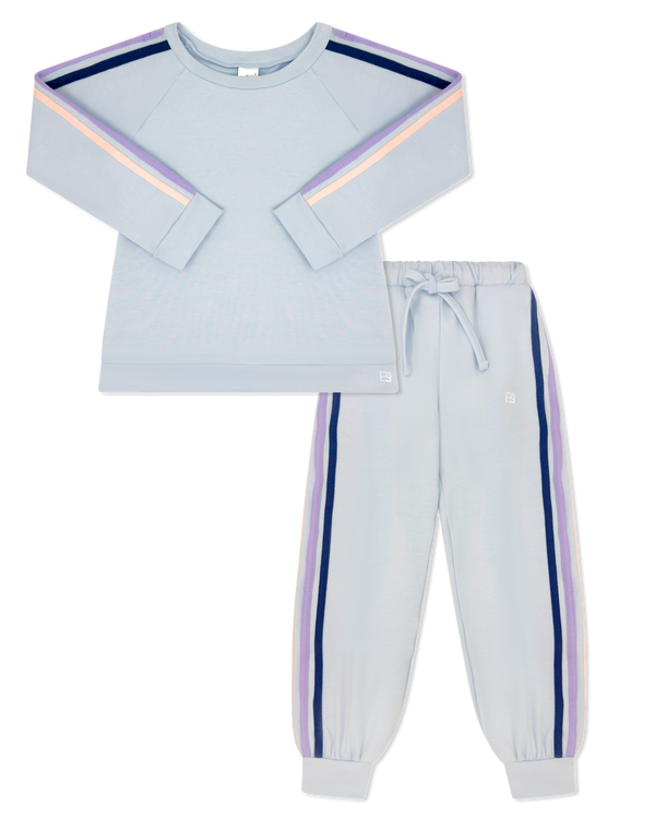 Savannah Jogger Set- Ice Blue, Royal, Pink, Petal Purple