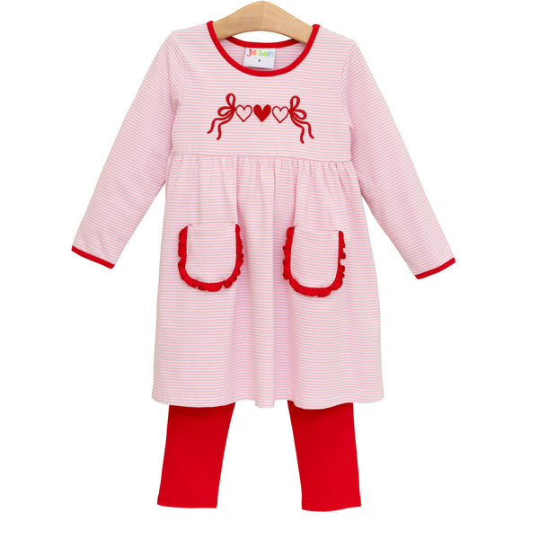 Heart Garland Pants Set