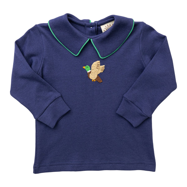 Crochet Mallard Peter Pan Shirt