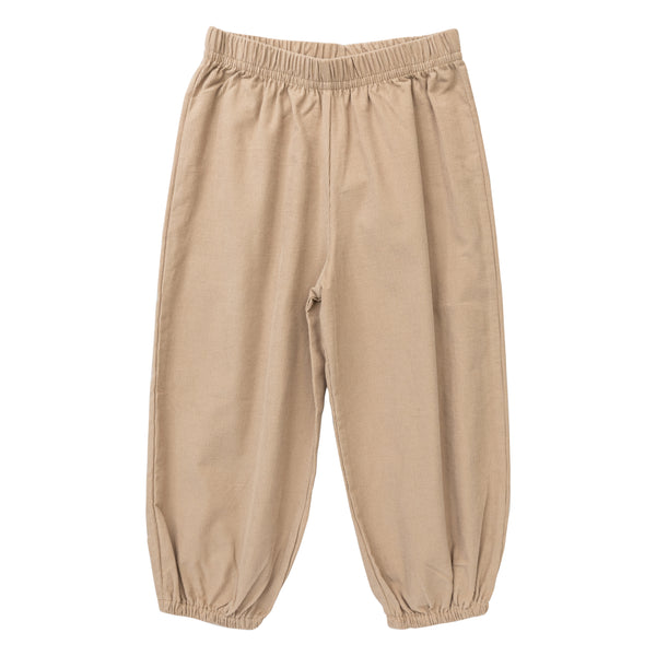 Corduroy Bloomer Pants- Sand