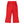 Corduroy Ruffle Pocket Pants- Deep Red