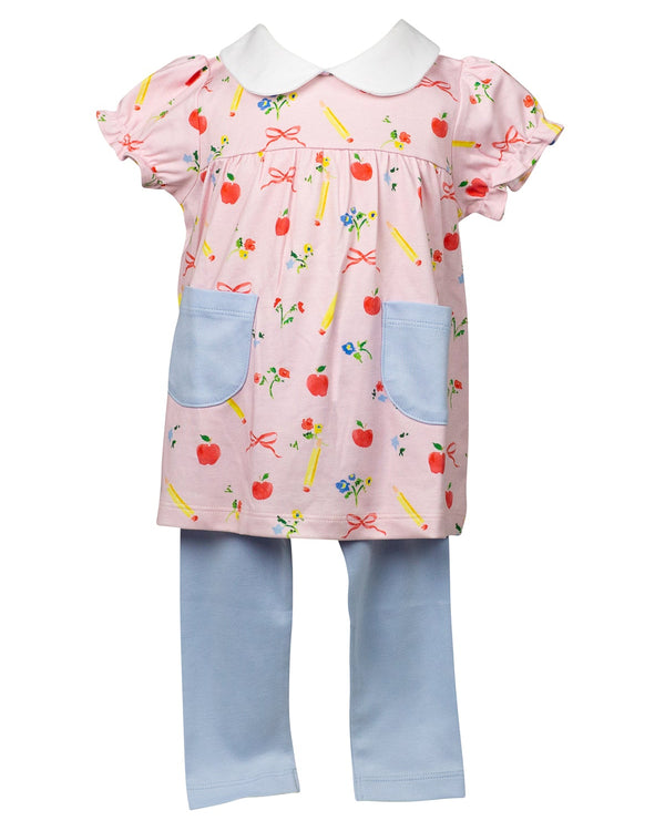 School Days S/S Tunic Set