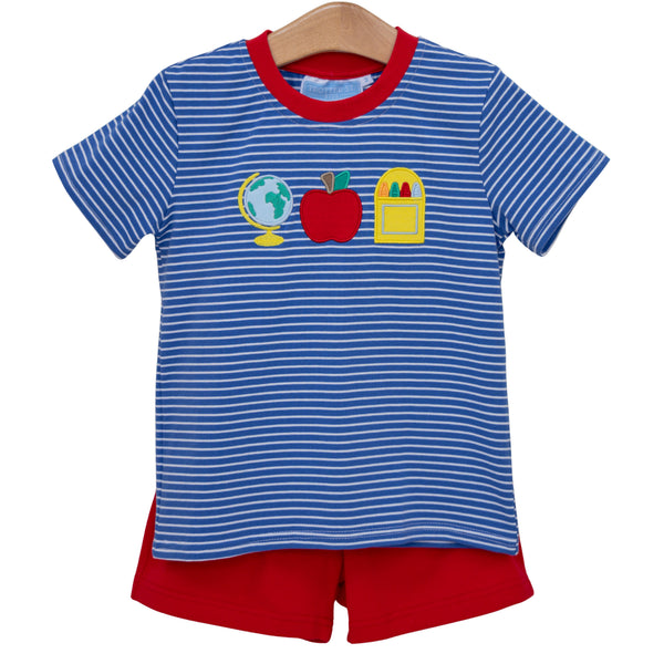 School Trio Short Set