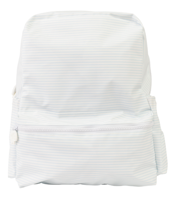 Blue Stripe Backpack- Small