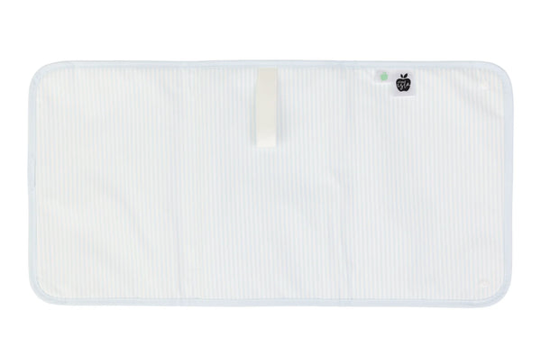 Light Blue Stripe Changing Pad