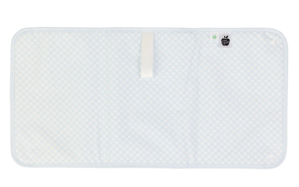 Blue Gingham Changing Pad