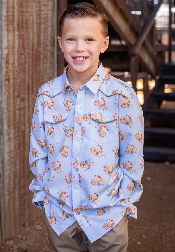 Turkeys Pearl Snap LS Shirt