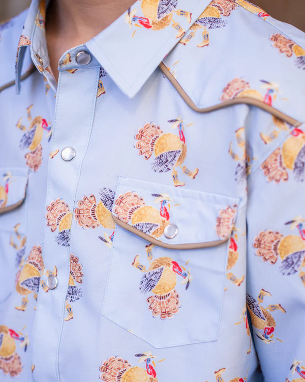 Turkeys Pearl Snap LS Shirt