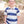 Light Blue Rugby Stripe Polo
