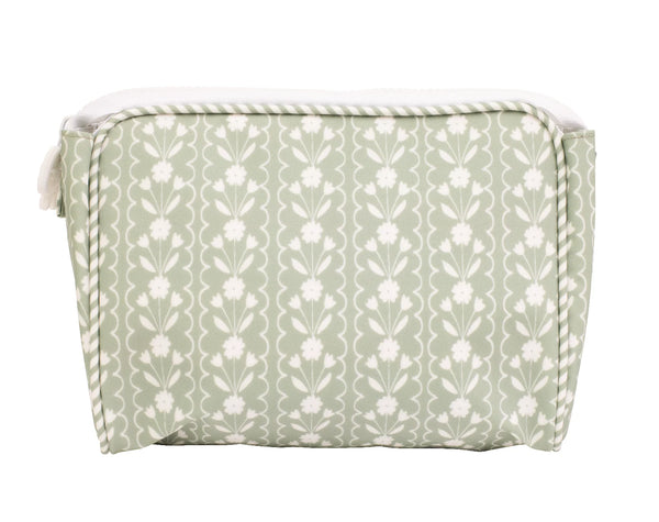 Sage Floral Go Bag- Small