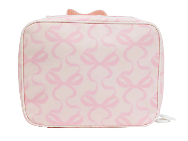 Bows on Pink Lunchbox