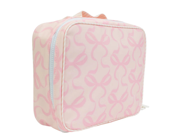 Bows on Pink Lunchbox