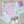 Heather Half Zip- Frosted Floral, Pure Coconut