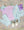 Heather Half Zip- Frosted Floral, Pure Coconut