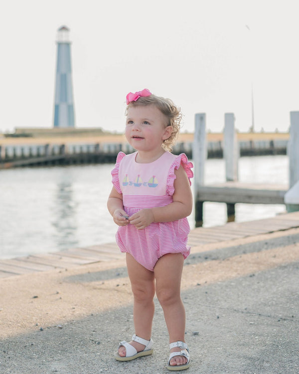 Set Sail Ruffle Sunsuit