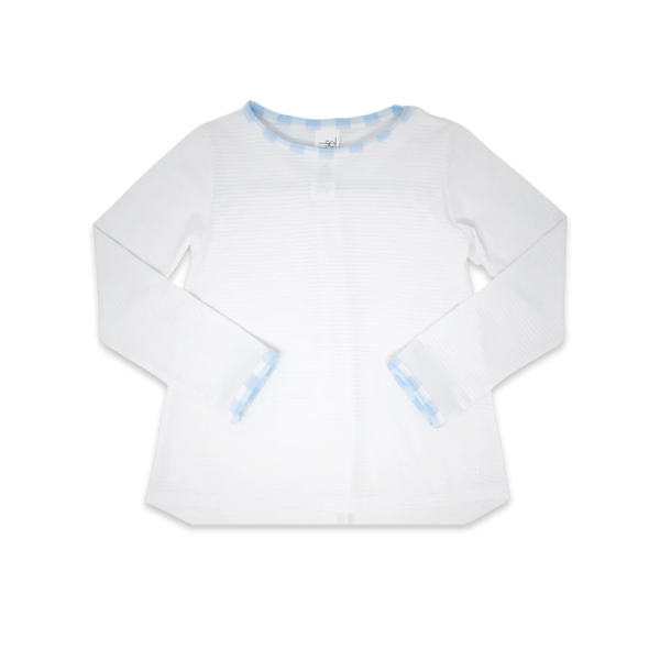 Taylor T LS - White & Blue