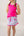 Tiffany Tennis Skort- Bloomberry Floral, Power Pink