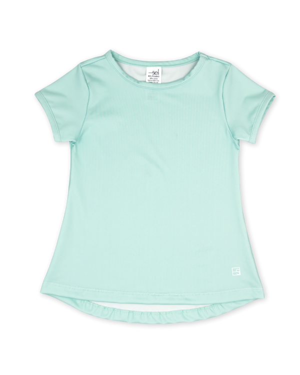 Bridget Basic Tee- Cool Mint