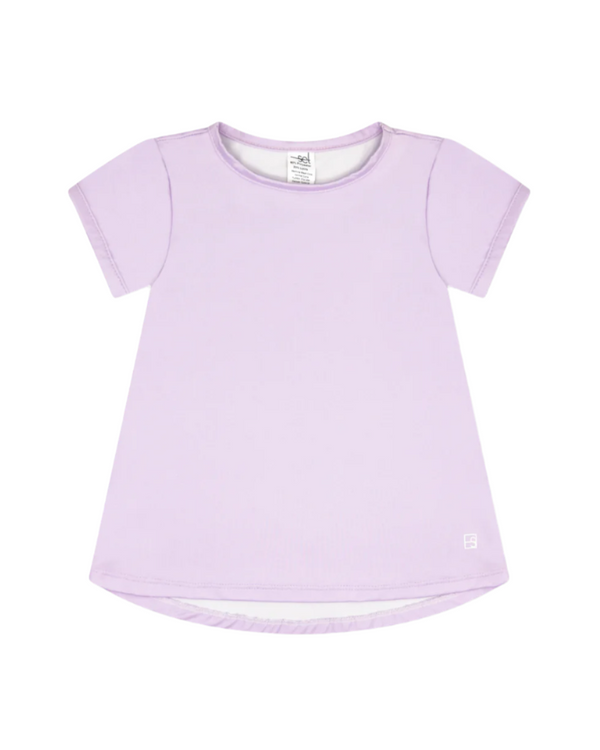 Bridget Basic Tee- Petal Purple