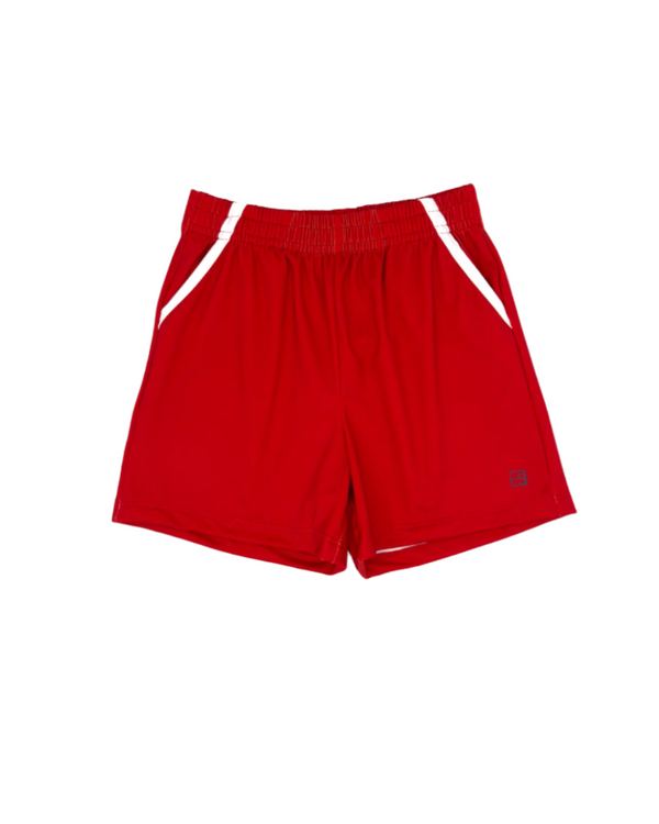 Nathan Short- Candy Apple Red, Pure Coconut