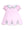 Shadow Christmas Tree Kendall Dress- Pink Broadcloth