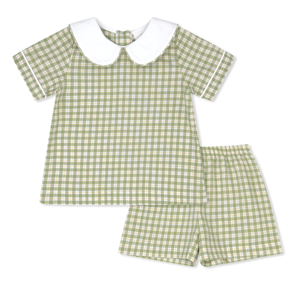 Sibley Short Set- Pinecrest Plaid