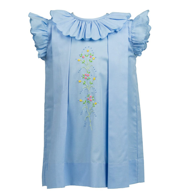 Sid Scallop Pleat Dress