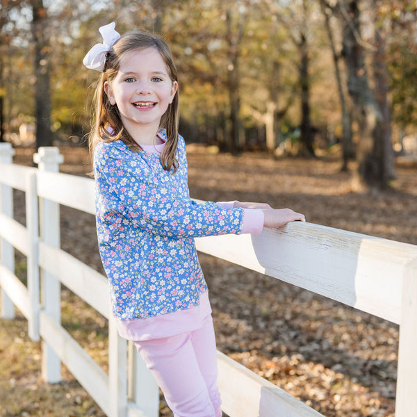 Sidney Knit Sweatshirt- Fall Floral