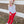 Red Scallop Leggings