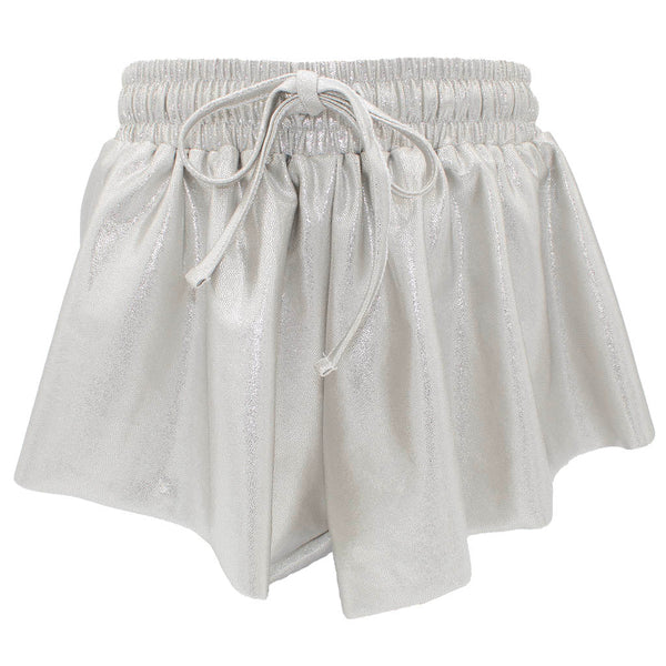 Shimmer Butterfly Short- Silver