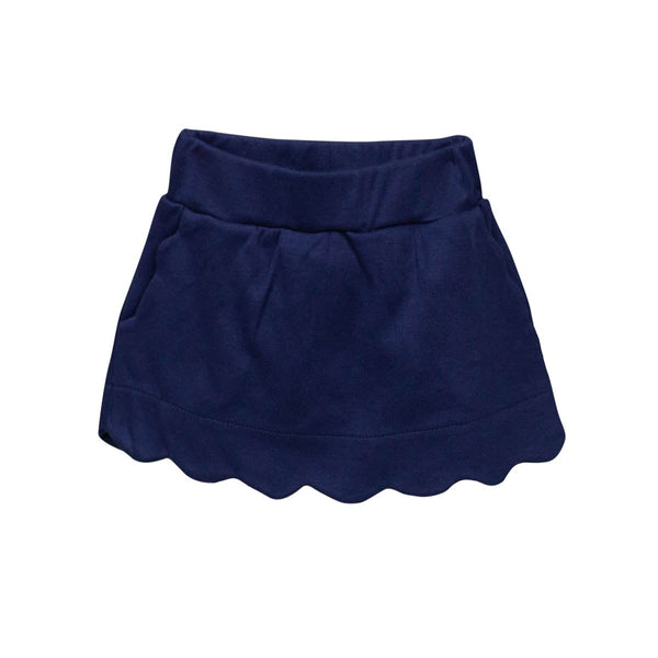 Sophie Scallop Skort- Navy