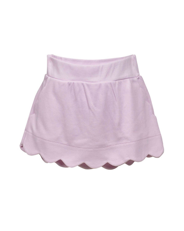 Pink Scallop Skort