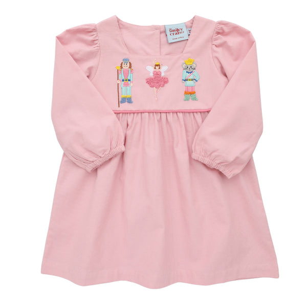 Mouse, Ballerina & Nutcracker Corduroy Dress