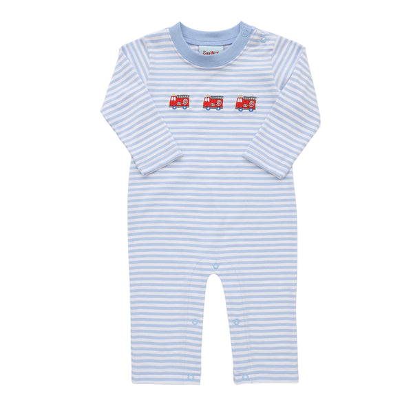 Firetruck Trio Romper