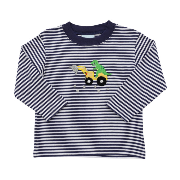 Excavator W/ Dinosaur Shirt