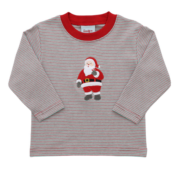 Santa W/ Candy Cane Shirt