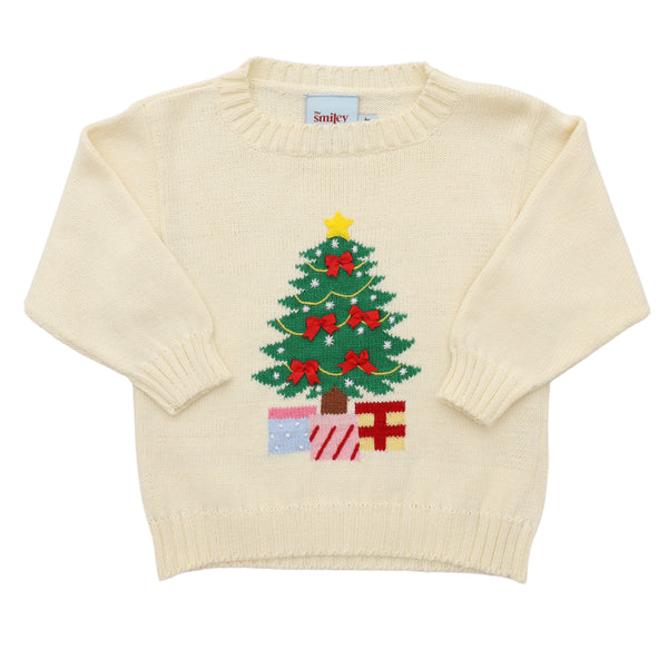 Christmas Tree W/ Bows Sweater