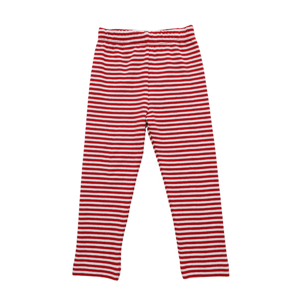 Leggings- Red Stripe