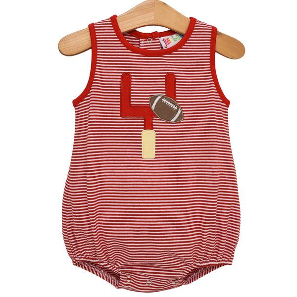 Down, Set, Hut Bubble- Red Stripe